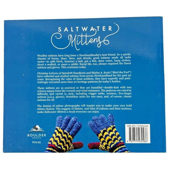 Saltwater Mittens From the Island of Newfoundland Knit Over 20 Heritage Designs - Picture 2 of 10